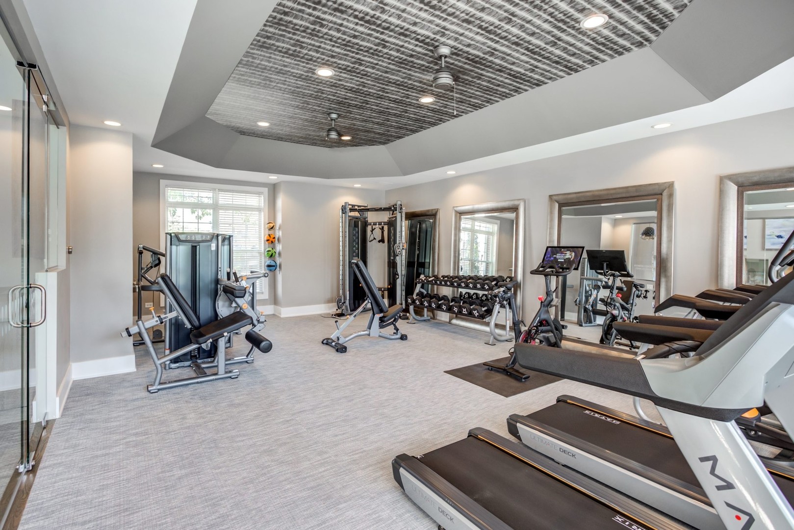 112 Gershwin Court, Unit 112 Wheaton, IL 60189 - Photo 22 of 60 a view of a room with gym equipment