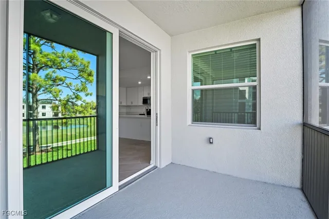 a view of building with yard