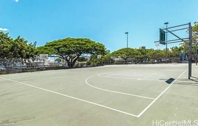 a view of a tennis court