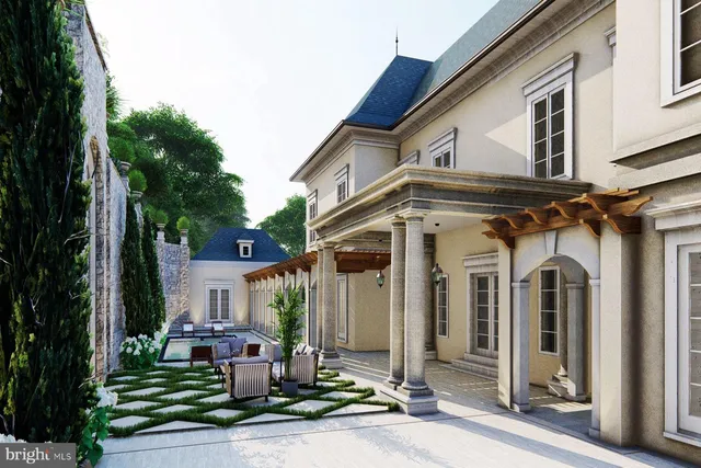 a front view of a house with a porch