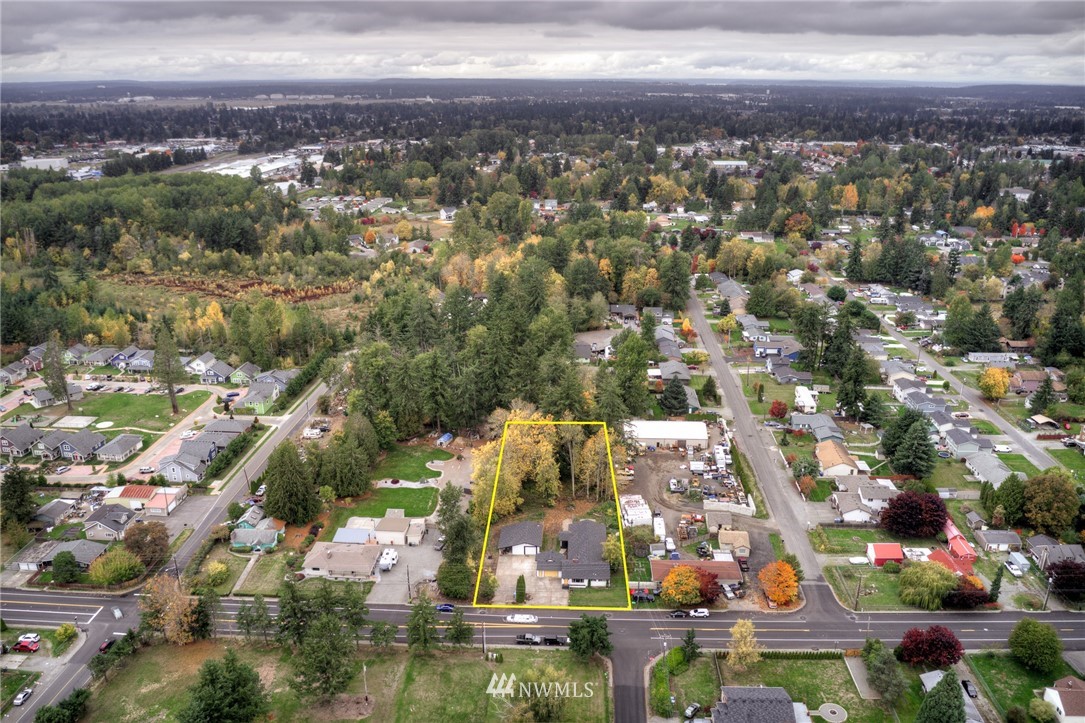 10222 Golden Given Road East Tacoma, WA 98445 - Photo 23 of 23 an aerial view of residential houses with outdoor space