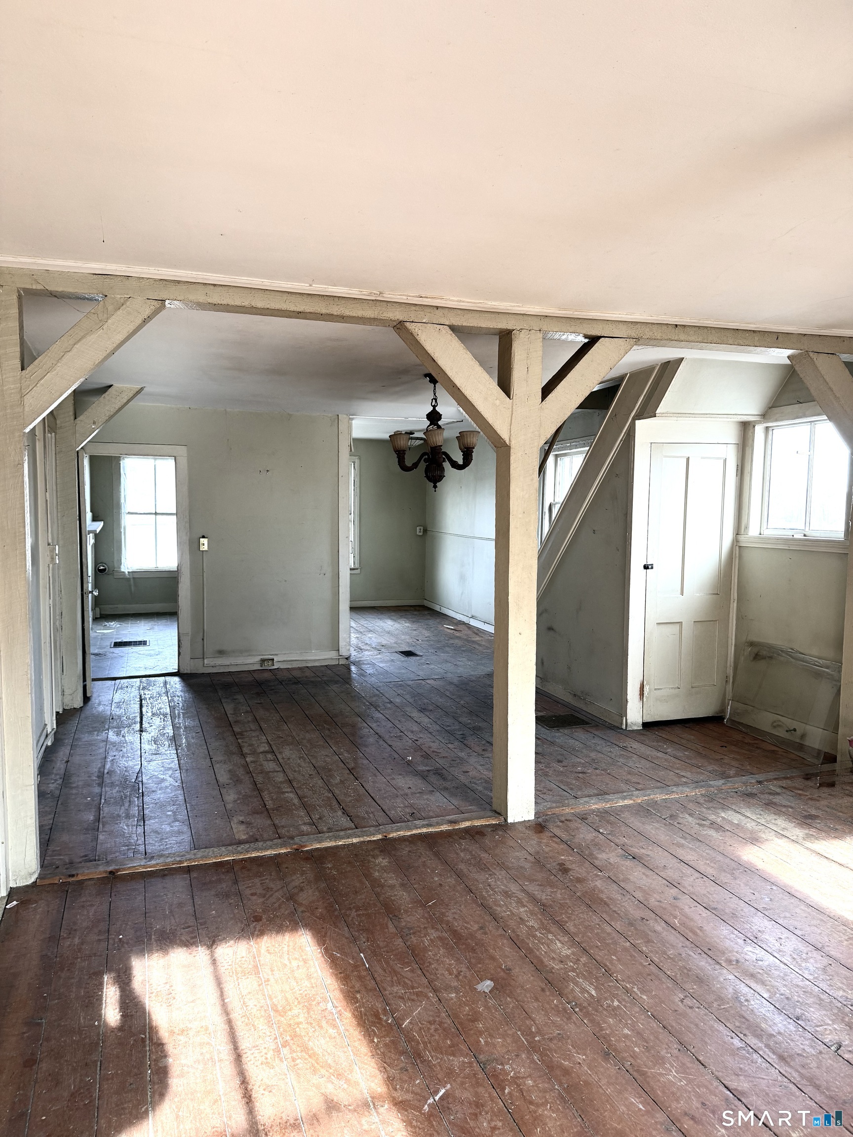 7 Baltic Road Franklin, CT 06254 - Photo 8 of 26 a view of a livingroom with wooden floor