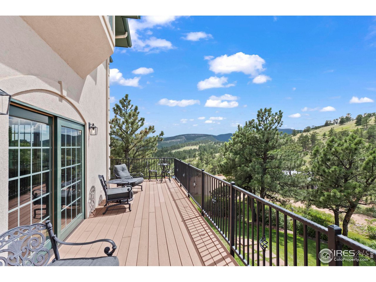 603 Indian Lookout Road Lyons, CO 80540 - Photo 25 of 39 a view of balcony with furniture