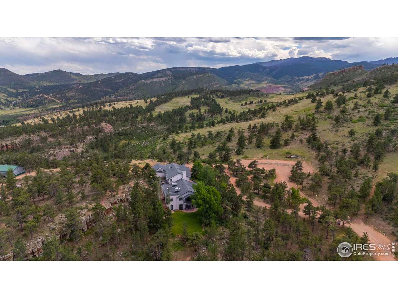 603 Indian Lookout Road Lyons, CO 80540 - Photo 34 of 39 a view of city and mountain