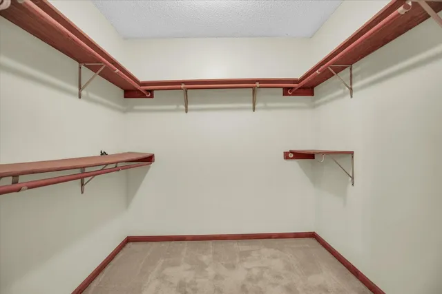 a view of walk in closet