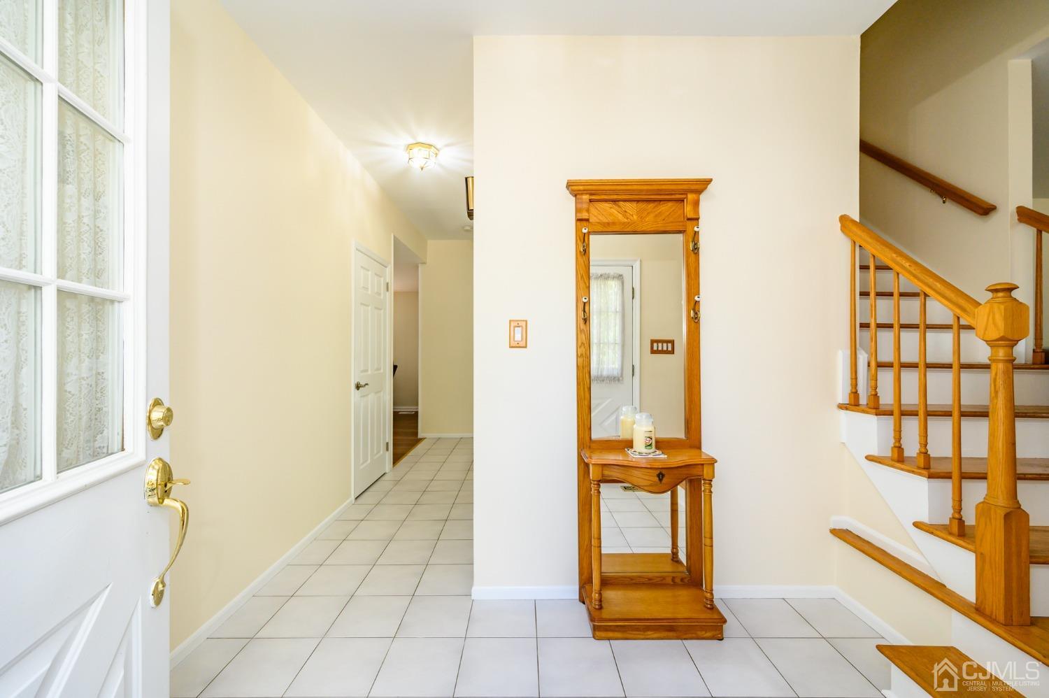 40 Fairfield Road Princeton, NJ 08540 - Photo 2 of 46 a view of a hallway with wooden floor and windows