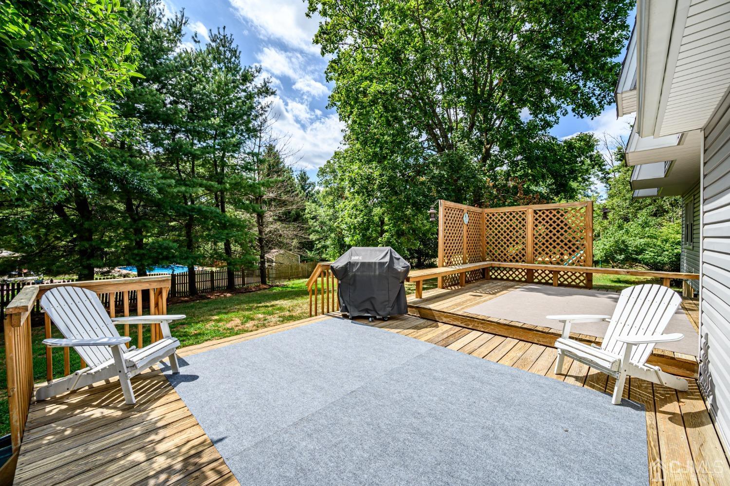 40 Fairfield Road Princeton, NJ 08540 - Photo 40 of 46 a view of backyard with swimming pool and furniture