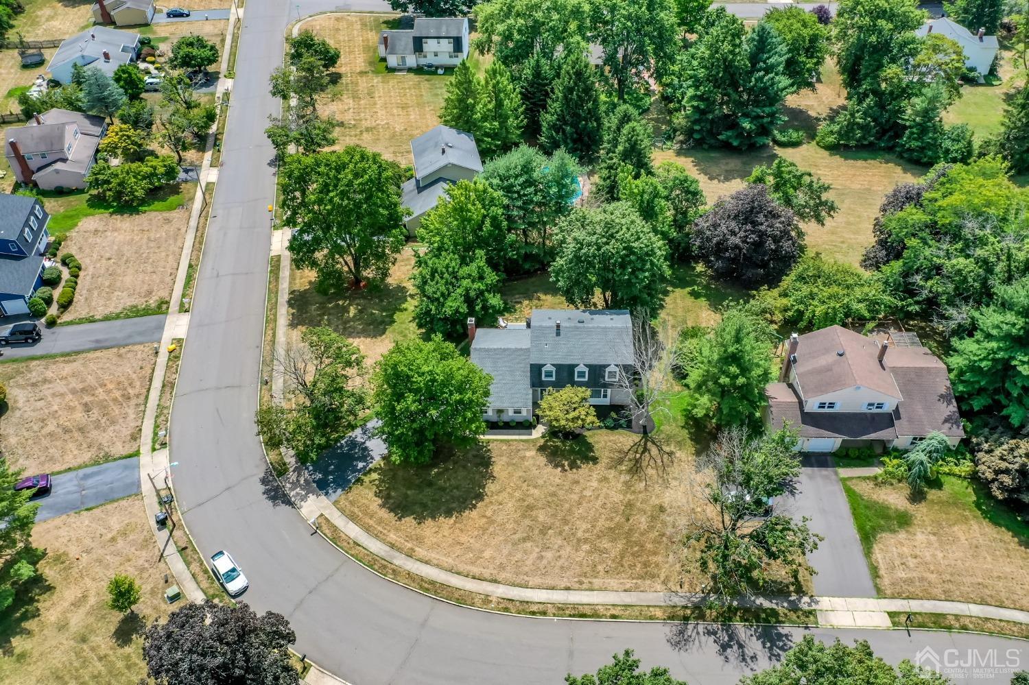 40 Fairfield Road Princeton, NJ 08540 - Photo 45 of 46 an aerial view of a house with outdoor space