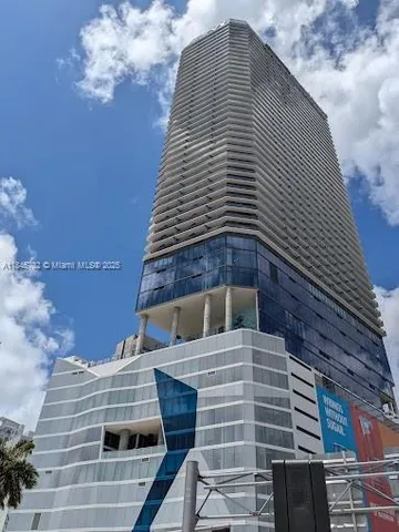 a front view of a building