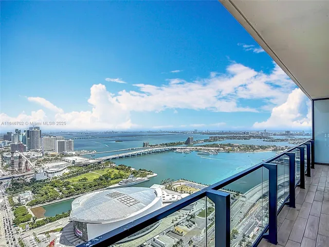 a view of a city from a terrace