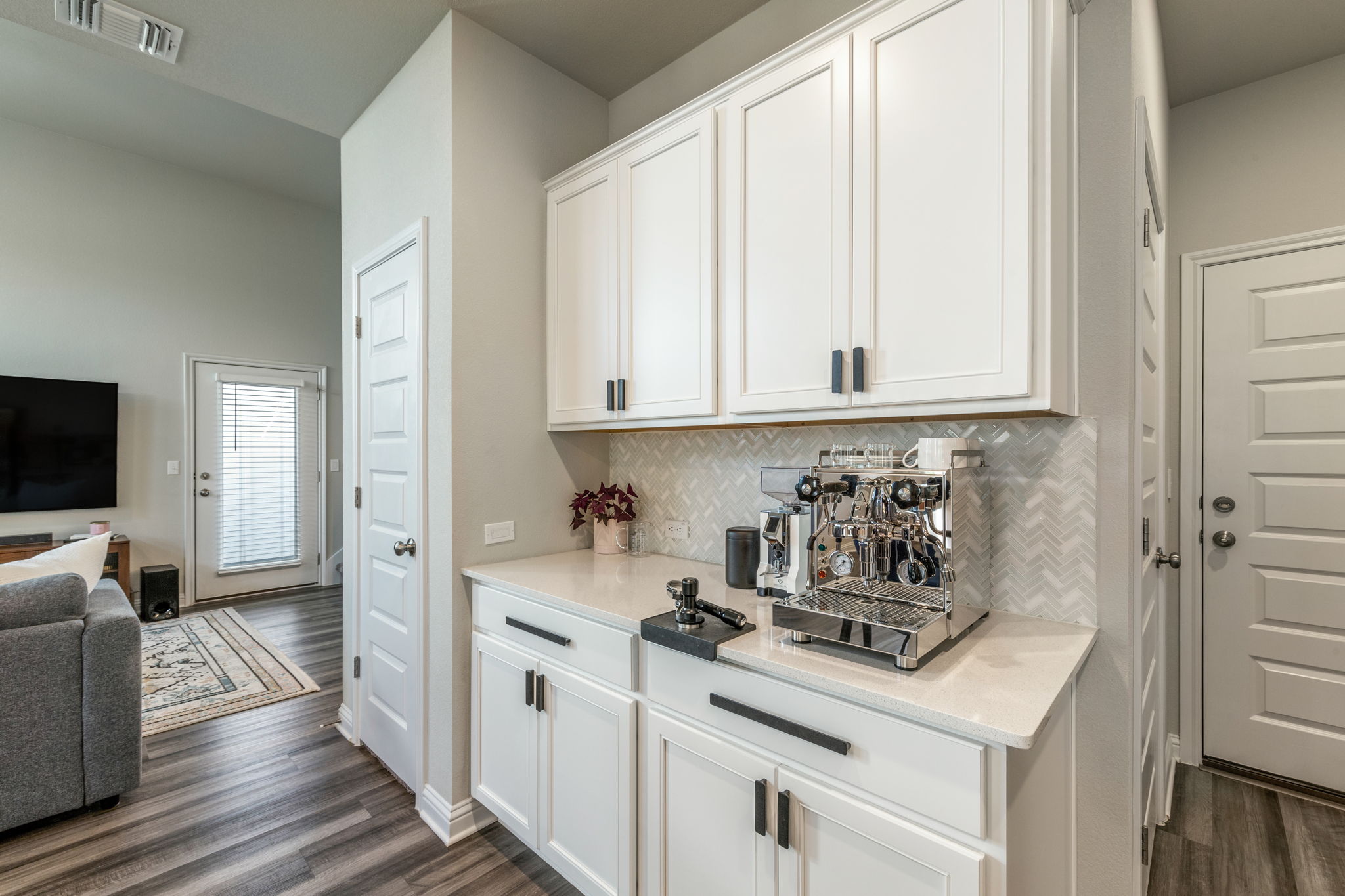 7812 Moody Bend, Unit 38 Austin, TX 78744 - Photo 12 of 39 a kitchen with a sink and cabinets