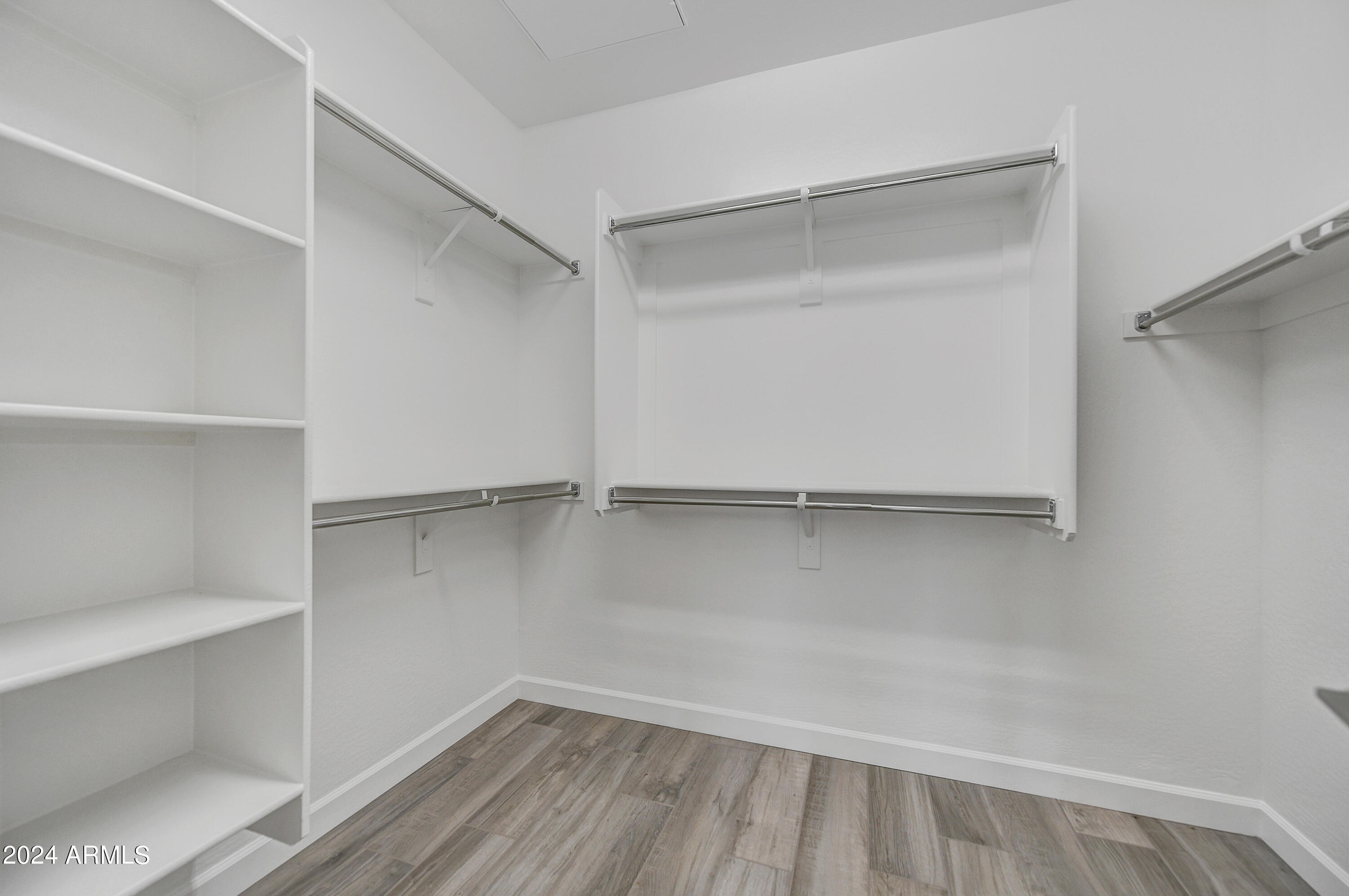 18238 East Coronado Cave Court Rio Verde, AZ 85263 - Photo 17 of 45 a view of walk in closet with empty racks