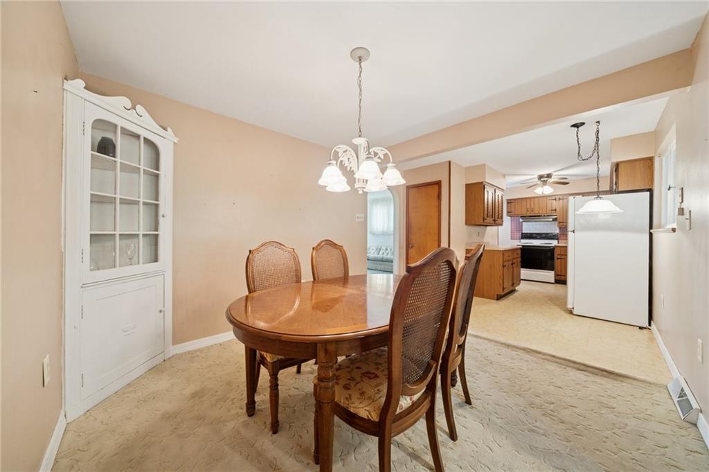 49 Millersdale Road Jeannette, PA 15644 - Photo 8 of 33 a dining room with furniture and window