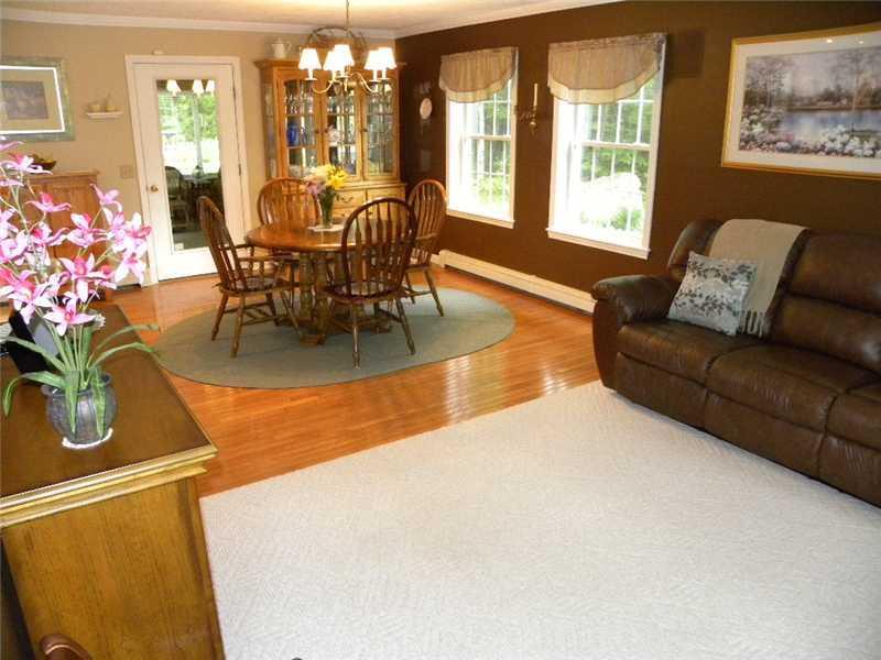 40 Sawyer Road Poland, ME 04274 - Photo 10 of 28 OPEN CONCEPT FROM LIVING ROOM TO...