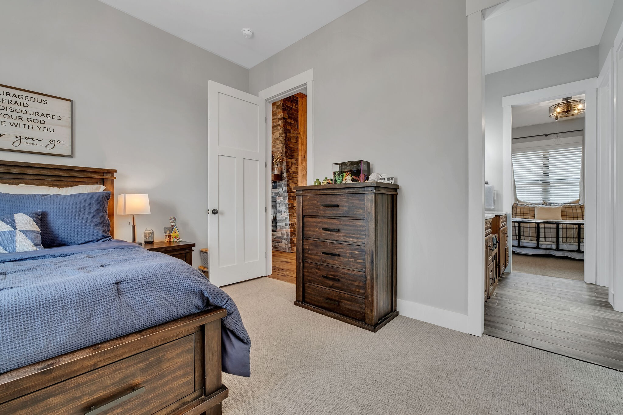 7890 Oscar Green Road Primm Springs, TN 38476 - Photo 28 of 52 a bedroom with a bed and a television