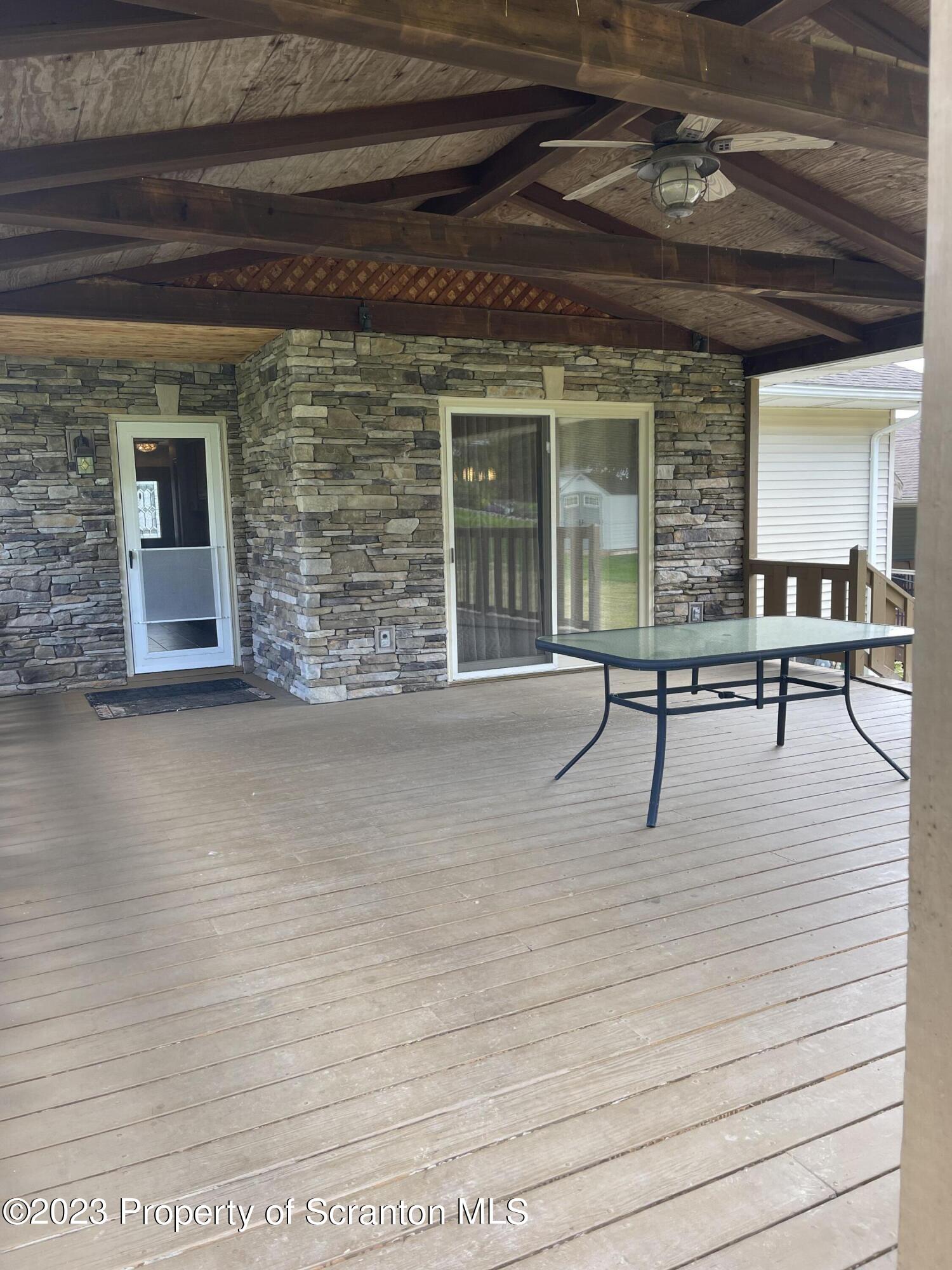 225 Main Street Olyphant, PA 18447 - Photo 13 of 60 a view of outdoor space with seating