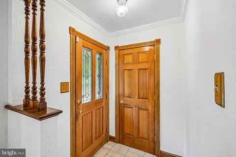 a view of front door
