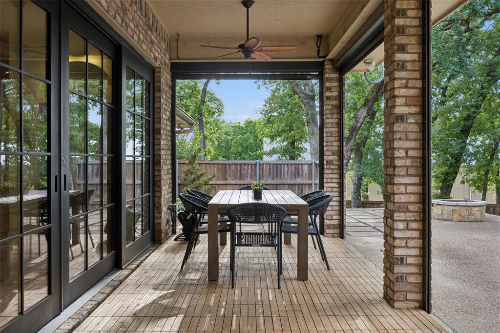 1620 Timber Ridge Lane Keller, TX 76262 - Photo 34 of 40 Sliders provide the perfect indoor/outdoor living