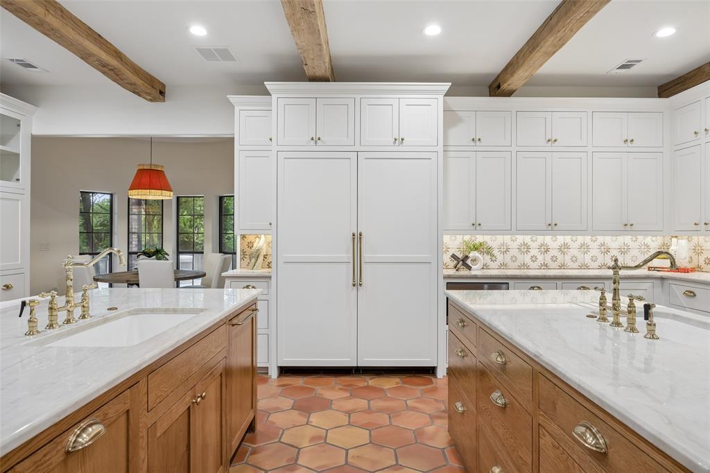 1620 Timber Ridge Lane Keller, TX 76262 - Photo 10 of 40 Built-in refrigerator/freezer, dual kitchen islands each w/dishwasher