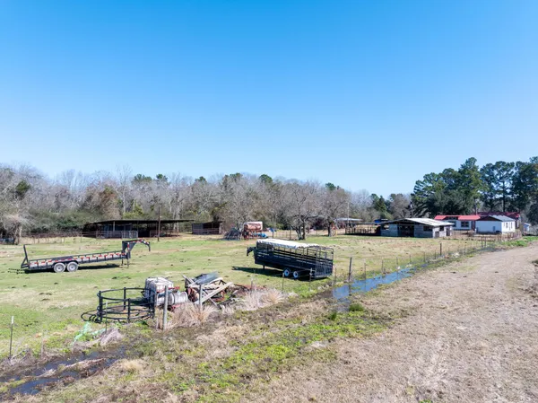 a view of a lake with outdoor space