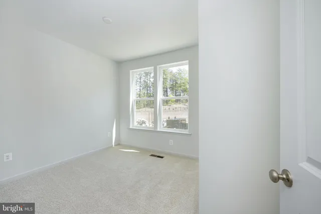 a view of a livingroom with a window