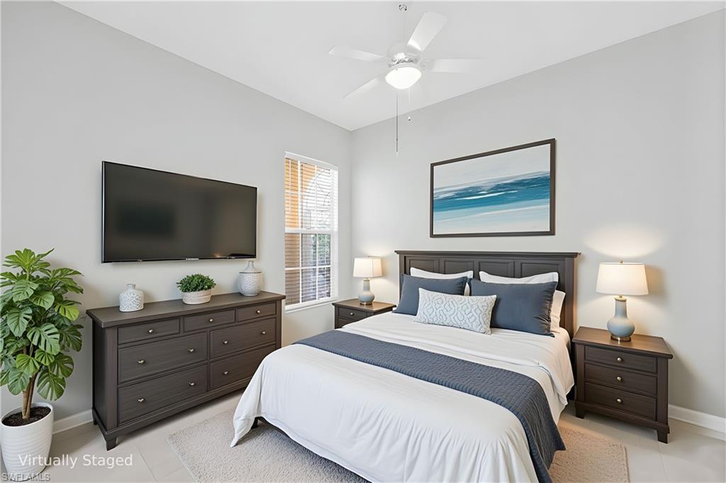 3000 Ellice Way Naples, FL 34119 - Photo 33 of 49 Virtually staged Bedroom #2