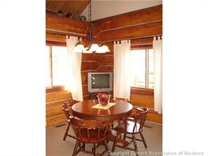 199 Sheep Ridge Road Fairplay, CO 80440 - Photo 4 of 16 a dining room with a table and chairs