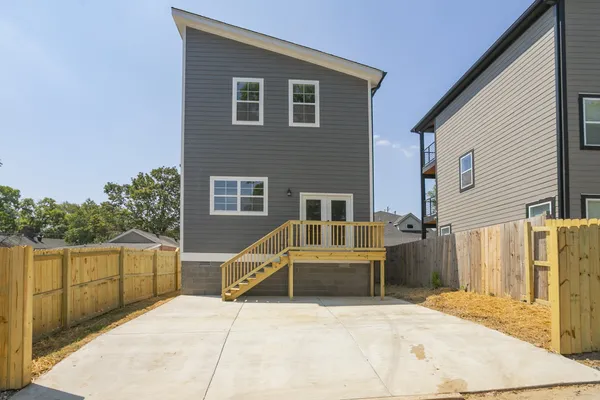 a view of a house with a outdoor space