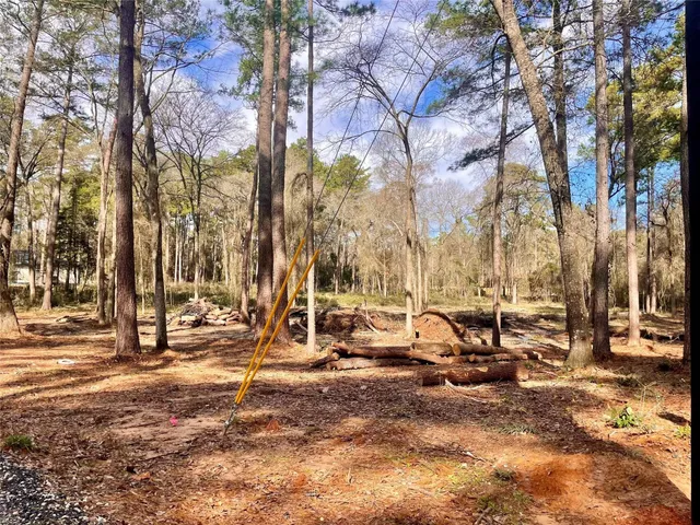 a view of outdoor space with trees