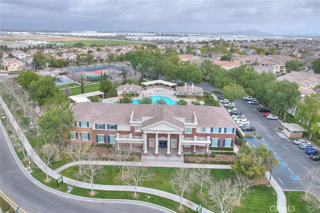 8150 West Preserve Loop Chino, CA 91708 - Photo 32 of 51 an aerial view of house with yard swimming pool and ocean view