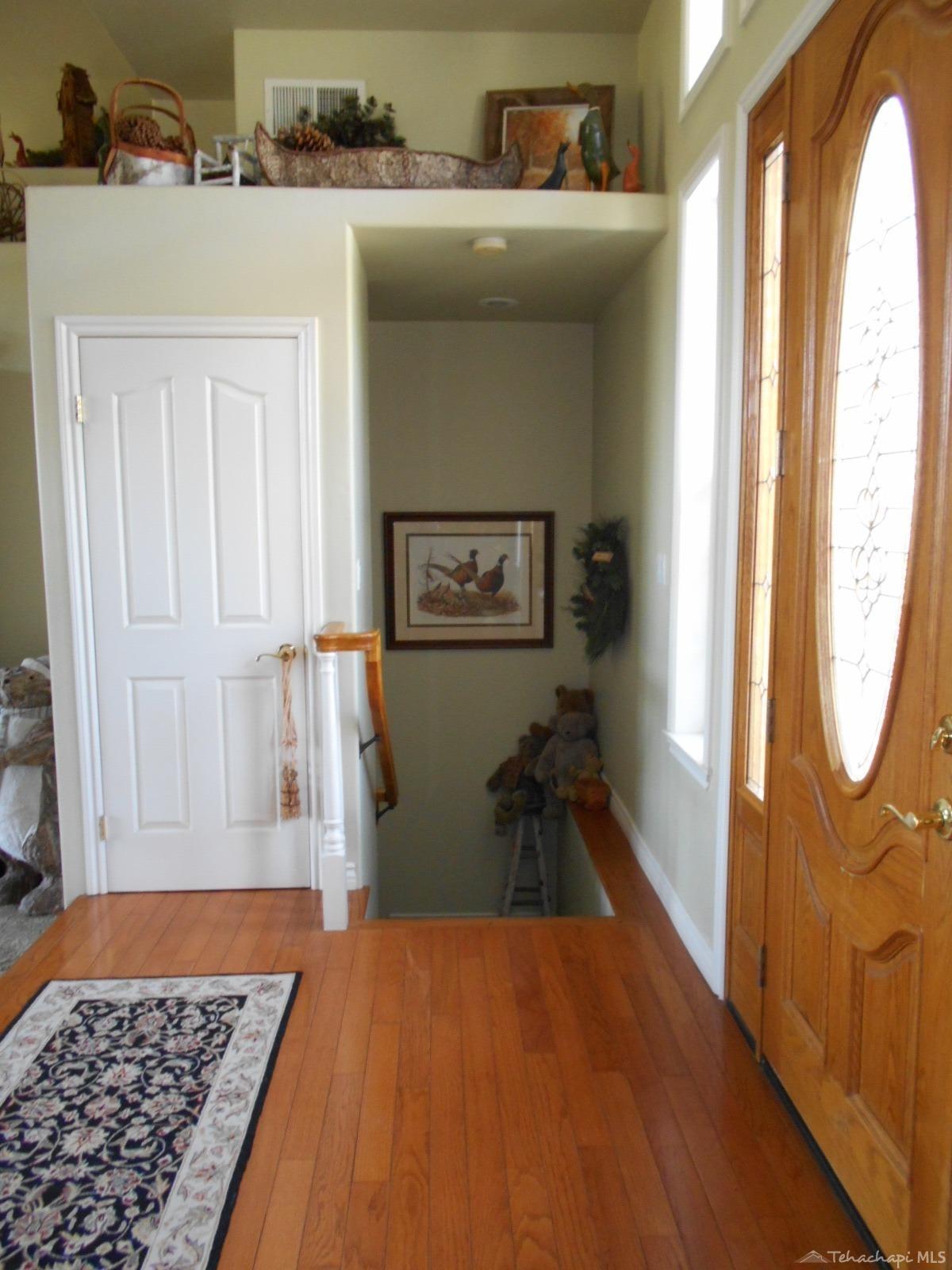 29700 North Lower Valley Road Tehachapi, CA 93561 - Photo 47 of 83 Entrance to stairs going down to family room/bedroom/en suite bathroom