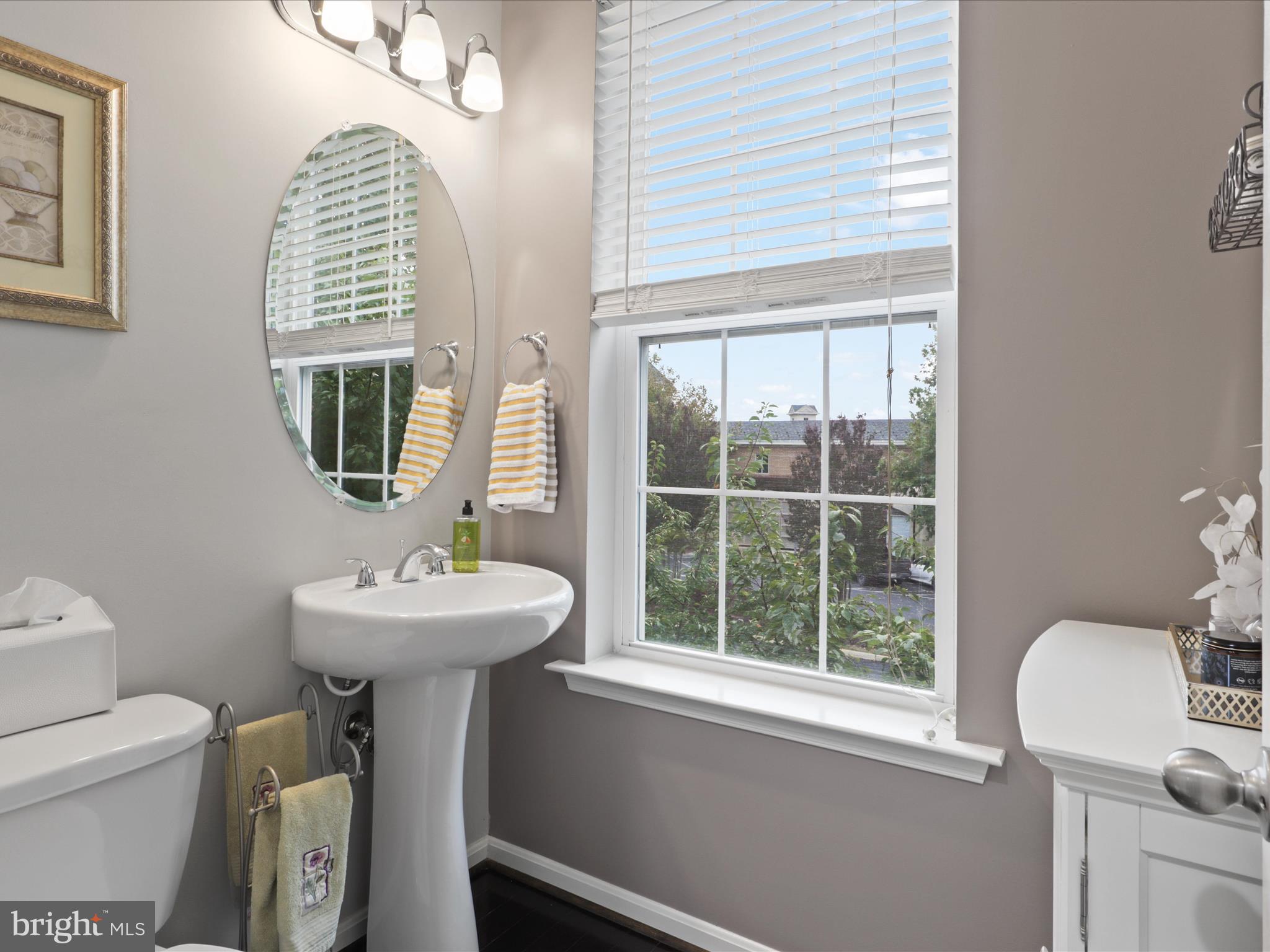 16006 Madison Ridge Place Gainesville, VA 20155 - Photo 23 of 48 a bathroom with a sink toilet and a mirror