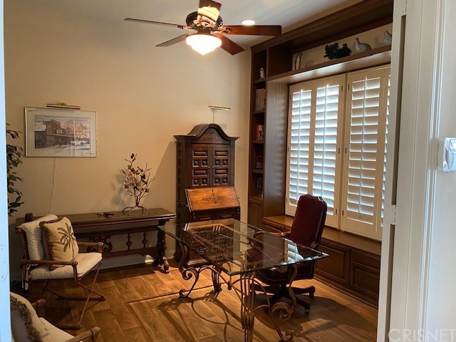 80278 Camino San Mateo Indio, CA 92203 - Photo 43 of 63 a view of a workspace with furniture and a window