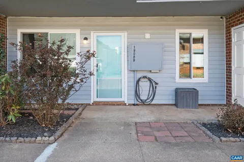 a view of a entryway door front of house