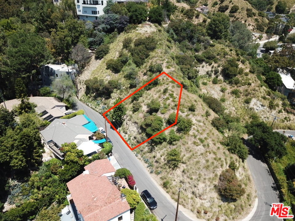 6053 Rodgerton Drive Los Angeles, CA 90068 - Photo 8 of 16 an aerial view of a house