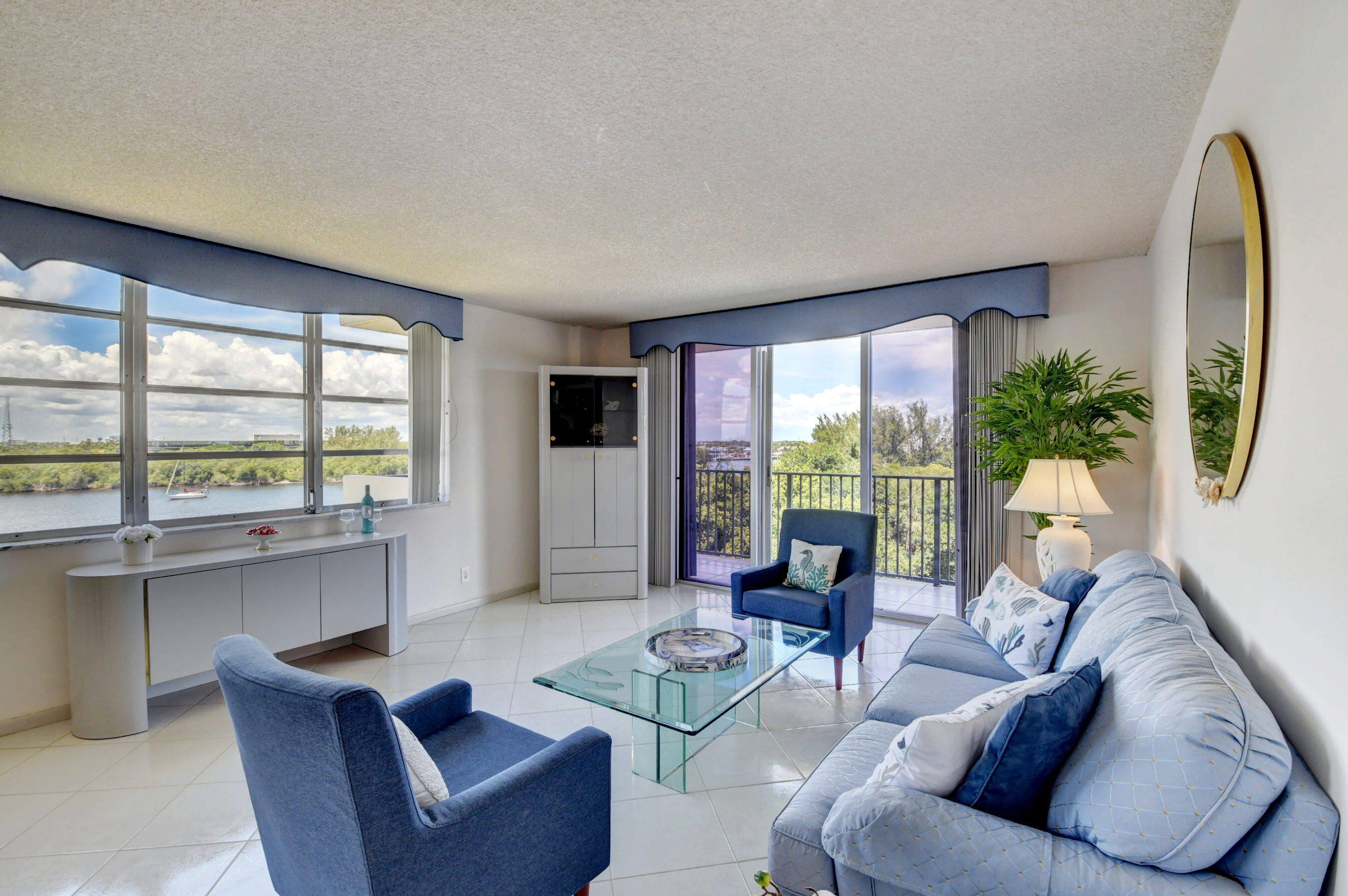2121 North Ocean Boulevard, Unit 608W Boca Raton, FL 33431 - Photo 17 of 62 The Living Room