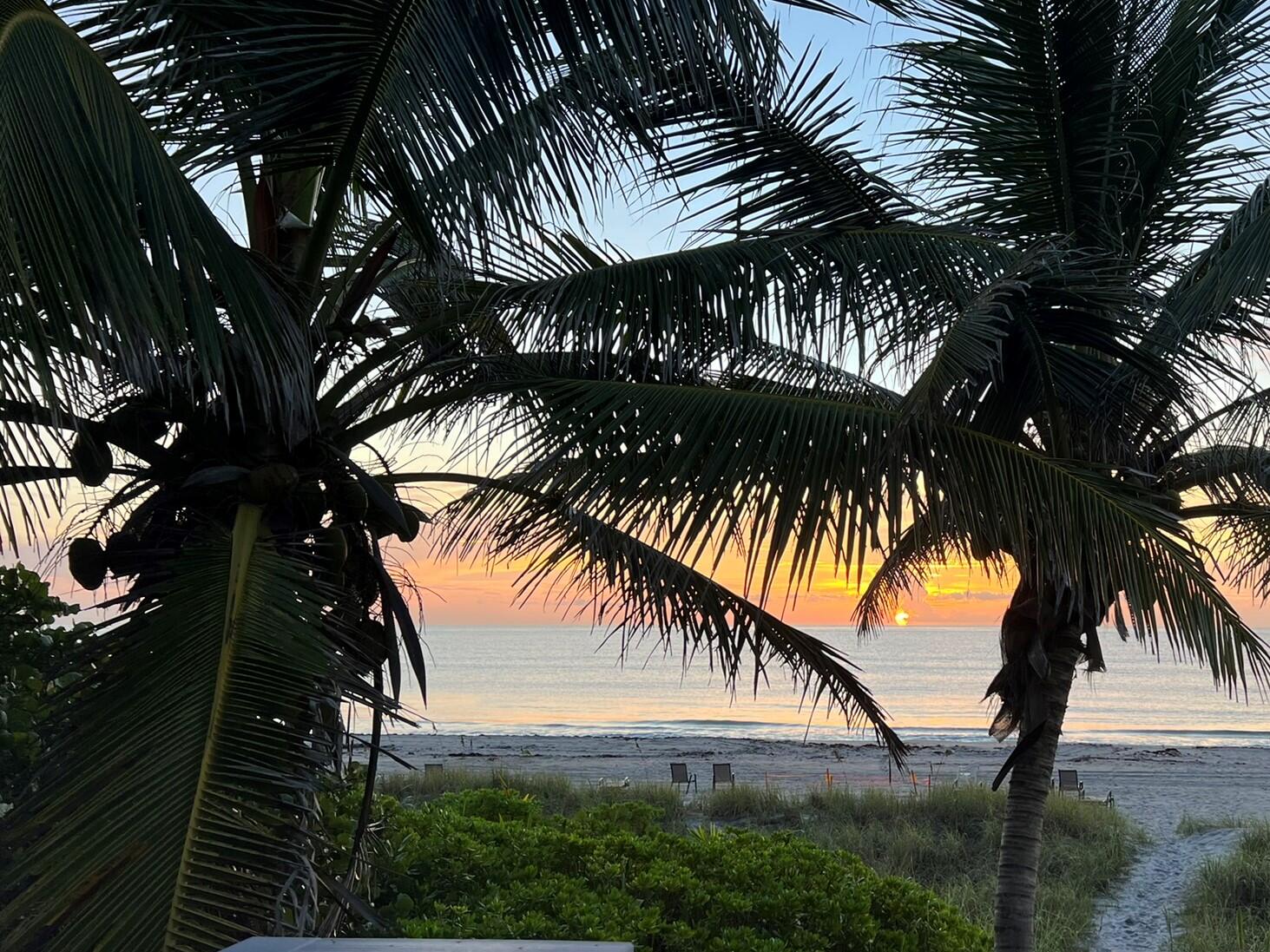 2121 North Ocean Boulevard, Unit 608W Boca Raton, FL 33431 - Photo 46 of 62 Private Beach at Sunrise