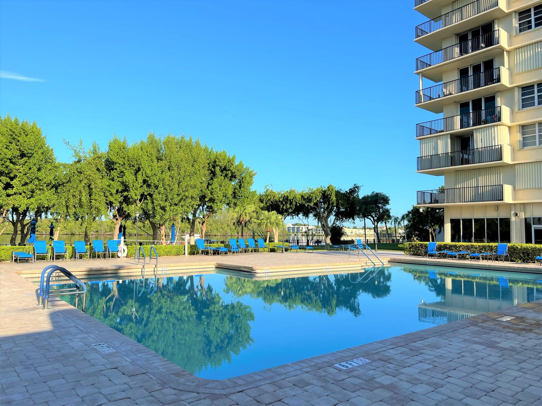 2121 North Ocean Boulevard, Unit 608W Boca Raton, FL 33431 - Photo 48 of 62 The Pool At Sunrise