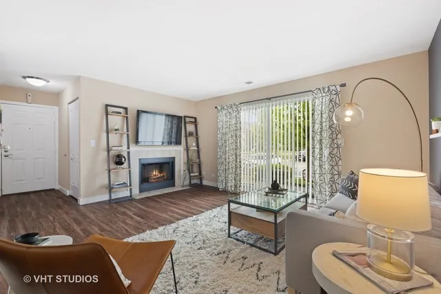 a bedroom with bed and a window