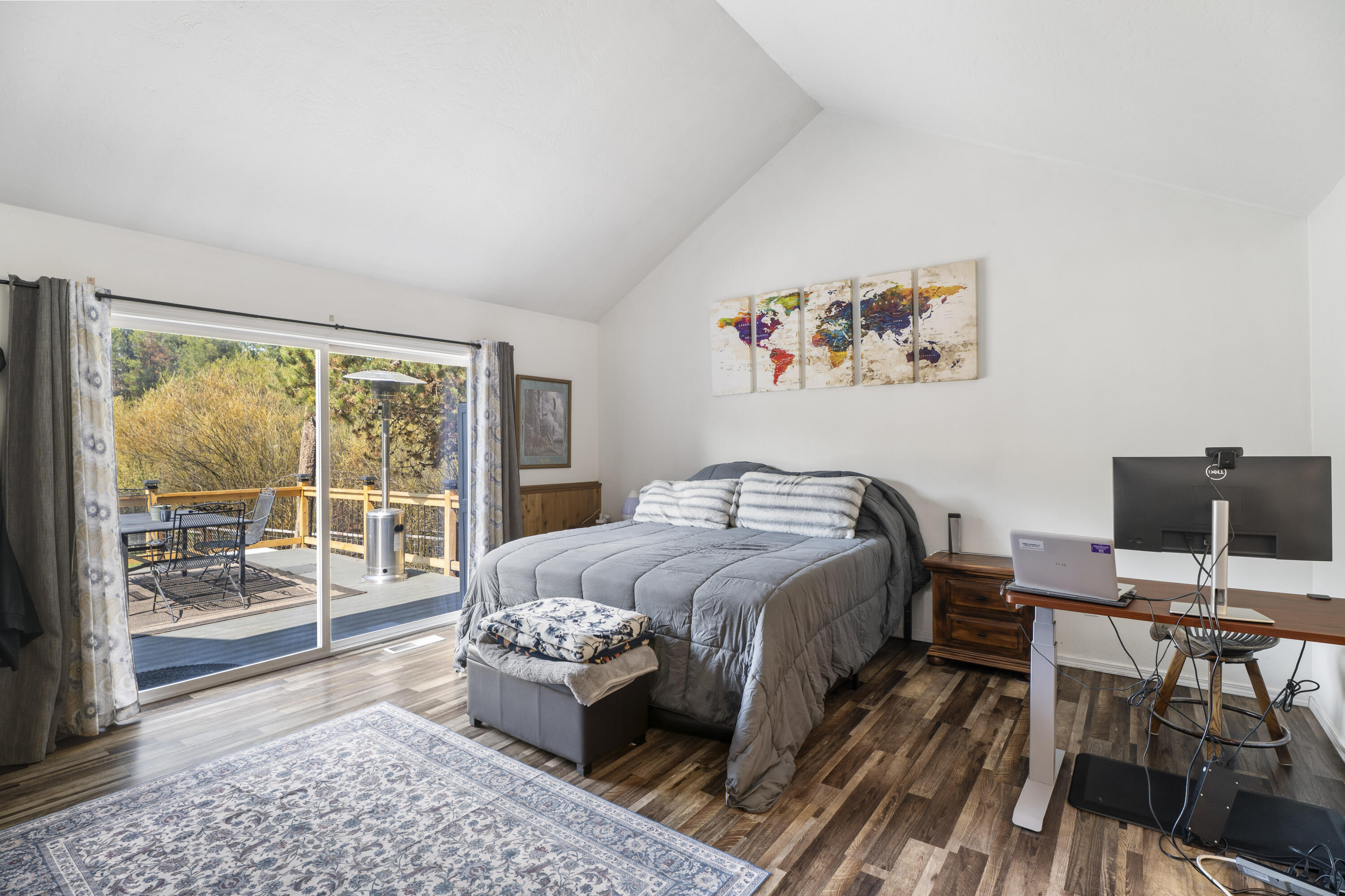 17062 Milky Way Bend, OR 97707 - Photo 16 of 39 rimary bedroom slider opens directly to a private deck retreat
