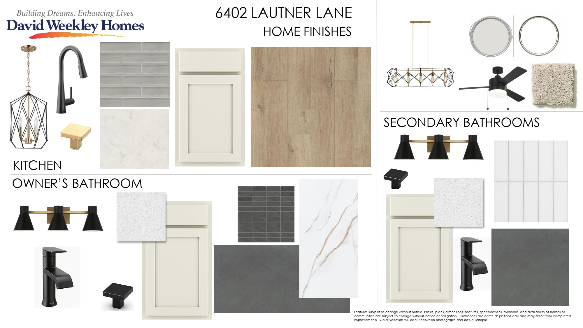 6402 Lautner Lane Austin, TX 78747 - Photo 2 of 9 Design Board