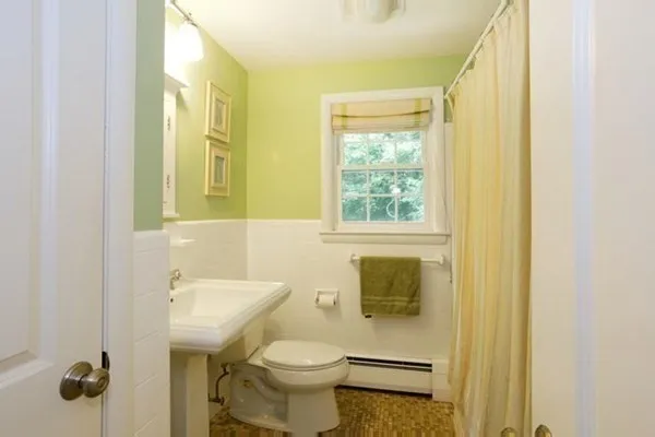 a bathroom with a sink and a toilet