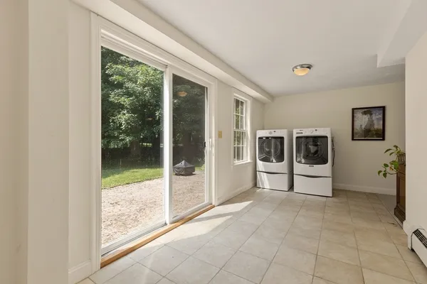 a view of a storage & utility room