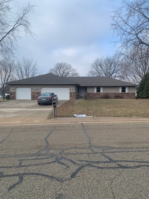 a view of outdoor space with green space