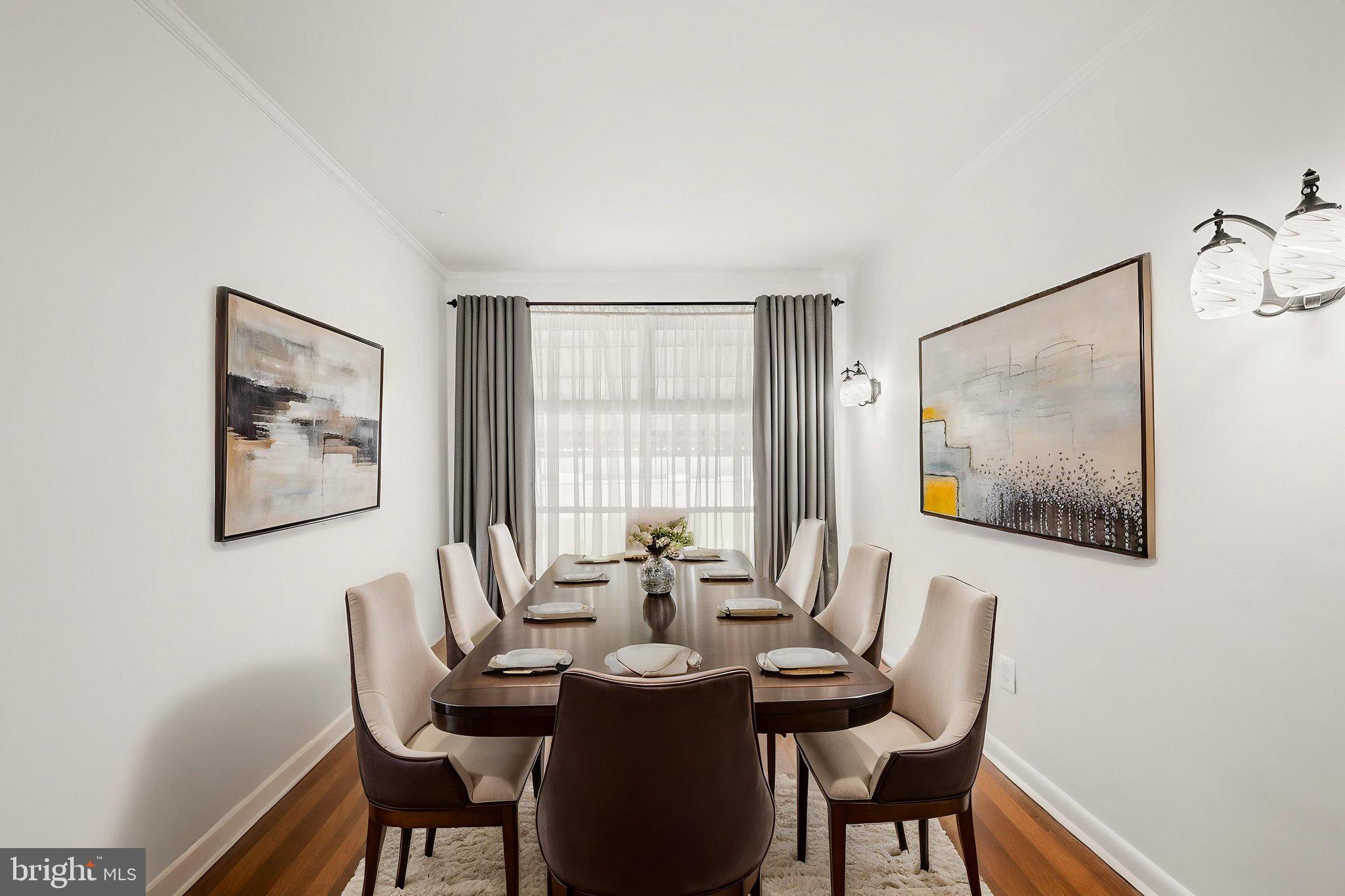 1565 Parklane Road Swarthmore, PA 19081 - Photo 7 of 28 a view of a dining room with furniture window and outside view