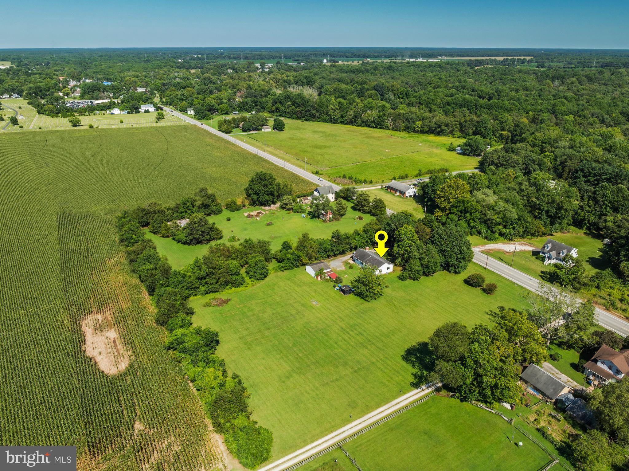 13070 Ridgely Road Greensboro, MD 21639 - Photo 8 of 40 Aerial View-2.5 Acres!
