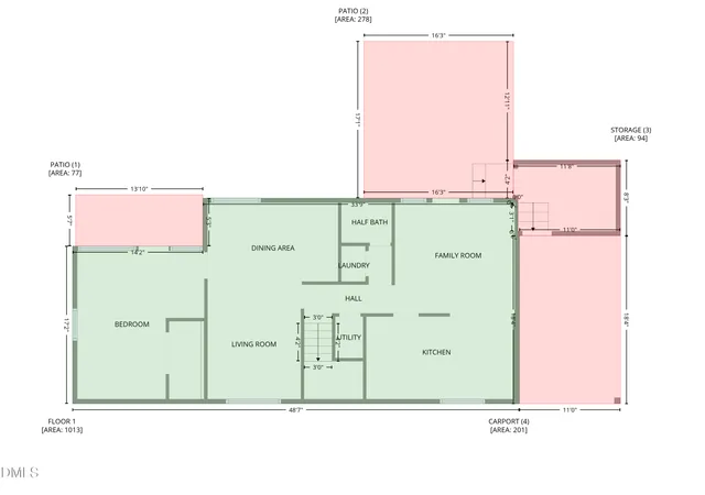 front view of a house with a big yard