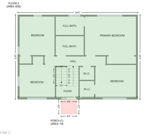 a view of a trees with a yard