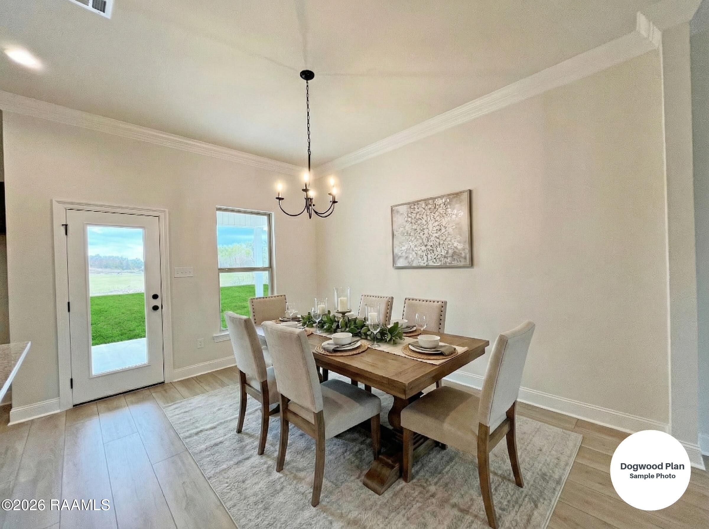 134 Ridley Lane Youngsville, LA 70592 - Photo 4 of 8 Dining Room - Sample Photo