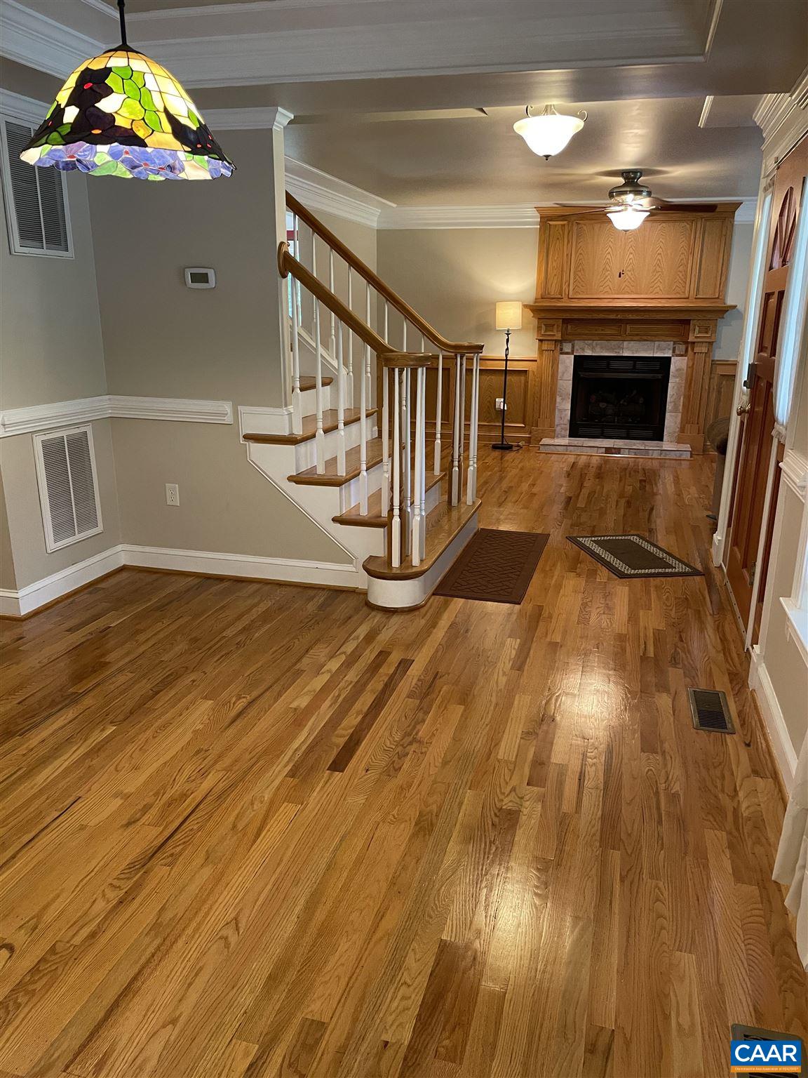 6444 Spring Hill Road Ruckersville, VA 22968 - Photo 29 of 31 a view of entryway and hall with wooden floor